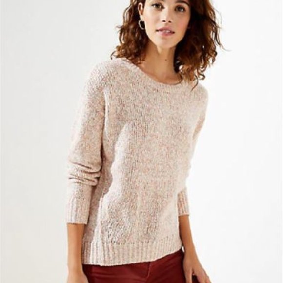 LOFT Sweaters - LOFT Marled Crew Neck Sweater Size Medium, NWT